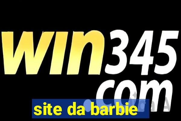 site da barbie - jogos